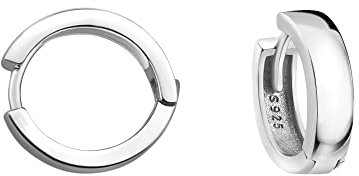 SOFIA MILANI - Damen Ohrringe 925 Silber - Feine Creolen - 21001