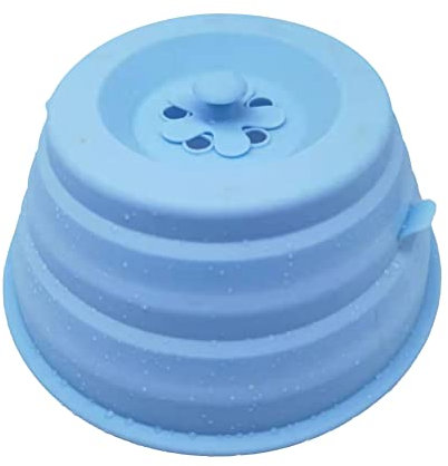 Fold Microwave Plate Functional Food Cover with Magnetic,11.2 inch Magnetic Silicone Microwave Food Cover, Anti-splash Cover Thermal Insulation Cover
