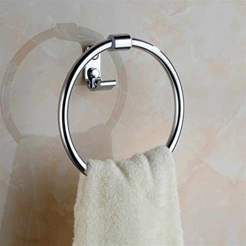 HIGOH Racks de Serviette, Porte-Serviette Den, Bague Serviette À Main de Salle Den, 304 Anneau de Serviette Rond En Acier En Acier Inoxydable, Porte-Serviette, Porte-Serviette Pour Accessoires de Sall