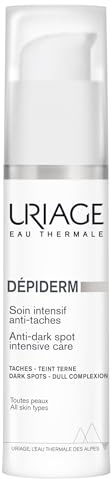 Uriage Depiderm Anti-Pigmentflecken Intensivpflege mit 3% AHA & Vitamin C - korrigiert & beugt dunklen Flecken vor - nicht komedogen - parfümfrei - für empfindliche Haut geeignet - 30ml