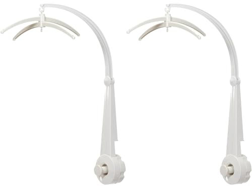 Sterntaler - Mobile Gestänge weiss (ohne Spieluhrmodul) (Packung mit 2)