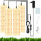 OFFCUP Grow Light, 4pcs Regulable Lampara de Cultivo LED con 540 LED, Lámpara para Plantas con Temporizador 3/6/12H 3 Modos de Luz 3000K/20W para Plantas de Invernadero Hidropónicos de Interior