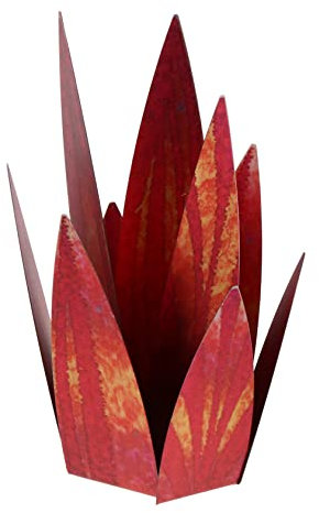 BESPORTBLE Décoration De Jardin en Fleurs Artificielles 35 Cm Décoration Artistique pour Patio Et Pelouse