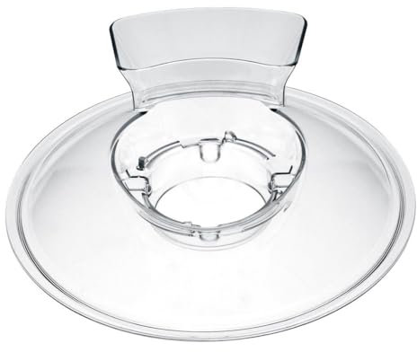 ensipart Deckel für Rührschüssel Küchenmaschine kompatibel mit/Ersatz wie BOSCH 12013427 transparenter Ersatzdeckel mit Einfüllöffnung für Schüssel Küchenmaschine