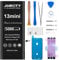 JUBOTY 5000mAh Battery for iPhone 13mini Models A2481 A2626 A2628 A2629 A2630, Li-ion New Upgraded High Capacity Battery Replacement with Professional Repair Tool Kit (13 mini, 5000mAh)