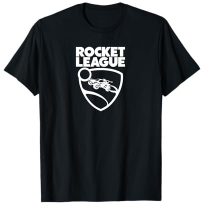 Rocket League Text mit Logo T-Shirt