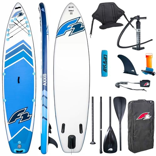 Campsup SUP F2 AXXIS Combo Aufblasbares Stand Up Paddle Board | Surfboard für Einsteiger & Fortgeschrittene mit zubehör