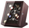 PAHION Automatische Uhrenbeweger Box Drehen Uhrenbeweger 8+5 Stauräume Luxuriöser Automatischer Uhrenwender Uhrenvitrine Mit Leisem Motor Aussehen des Klavierlacks(Brown-B)
