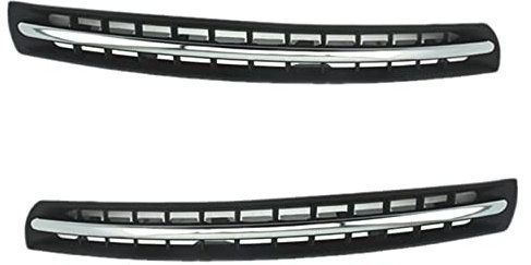 DZSMSRTG KüHlergrill Grill Frontstoßstangen-Entlüftungsabdeckung, Ziergitter Für Volvo Für XC90 2007–2014 FrontstoßStange