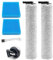 DianSung Cepillo Rodillo + Filtro para Eureka NEW400 /New400 Gen2 Aspiradora En Seco Y Húmedo, Juego De Accesorios 2 Rodillos De Cepillo + 2 Filtros + 1 Cepillo De Limpieza