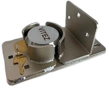 Heavy-Duty Roll-Up Door Lock – High-Security Hasp & Padlock for Garage Doors – Tamper-Proof Outside Storage Defender