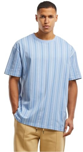 Urban Classics Printed Pinstripe Tee