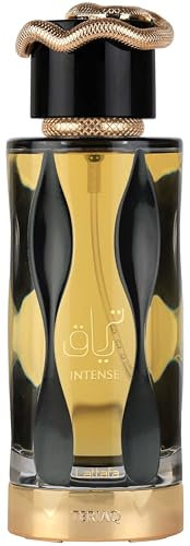 Lattafa Teriaq Intense Eau de Parfum Spray for Unisex, 3.4 Ounce
