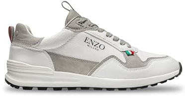 989Zé ENZO Mens Trainers Essential Runner Leather Menswear Sneaker