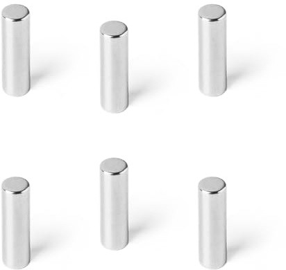 Strong Magnets Neodym Magnet - Rund 2 x 10 mm - 20 Stück - Extra stark, hält bis 168 g - Für Magnettafel, Kühlschrank, Whiteboard, Pinnwand, Büro