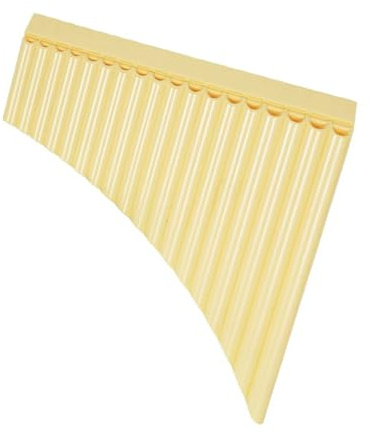 C Major Light Yellow Professional Pan Flute For Beginners Pan Flute For Beginners