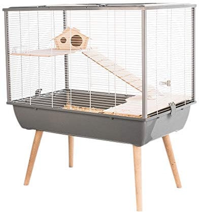Zolux Cage Neo Silta Petit Rongeur L 77.5 X P 47.5 X H 87.5 Cm Grise