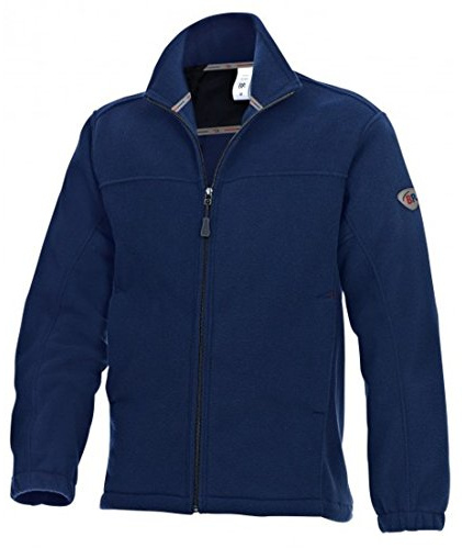BP 1872-646-110-4XL Fleece-Jacke, Stehkragen- und Arm-Hebesystem, 270,00 g/m² 100% Polyester, Nachtblau, 4XL