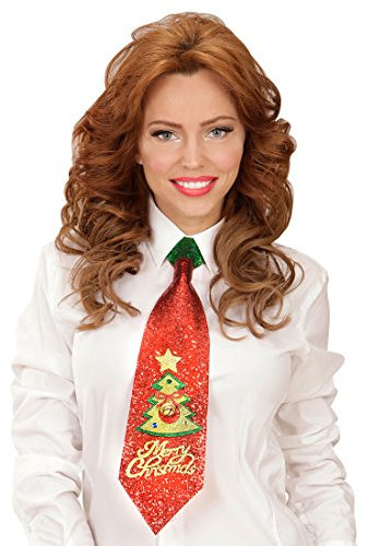 Amakando Weihnachtskrawatte Herrenkrawatte Tannenbaum Christmas Binder Weihnachtsbaum Damenkrawatte Schlips Weihnachtsfeier Krawatte Weihnachten