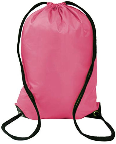 ZOLLNER Hipster Turnbeutel, 32x46 cm, wasserabweisend, Pink