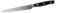 Nirosta Küchenmesser Trinity 25 cm – Gezahnte Klinge mit 14 cm – Scharfes Messer in Profi-Qualität für Obst, Gemüse & Co – Beschichtete Klinge für einfacheres Schneiden – Soft-Touch-Griff