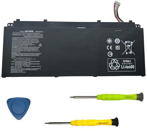 SUNNEAR AP15O5L 53.9Wh Laptop Battery Replacement for Acer Chromebook R13 CB5-312T Acer Spin 5 SP513-52N-54SF 11.55V