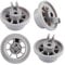 165314 Ruedas Lavavajillas para Cesta Inferior Compatible con Bosch Siemens Neff Lavavajillas Reemplace AP2802428 PS3439123 por Poweka (4 Piezas)
