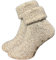 GAWILO Stoppersocken für Damen (1 Paar) | Rutschfeste Hausschuhsocken | Weiche, kuschlige & warme Socken mit Noppen (DE/NL/SE/PL, Numerisch, 35, 38, Regular, Regular, beige melange)