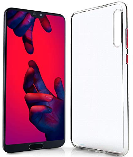N NEWTOP Cover Compatibile per Huawei P20 PRO, Custodia TPU Clear Silicone Trasparente Slim Sottile Case Posteriore Protettiva (per Huawei P20 PRO)