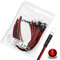 [UL-Kabel] Chanzon 20 Stück vorverdrahtete 5mm rot blinkende LED-Diodenlichter (klare runde transparente Linse DC 12V) mit 680 Ohm 1/4W Widerstand und 24awg Drahtanzeige Leuchtdioden Glühbirne