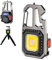 Mini LED Keychain Torch COB Work Lights 800 Lumens Rechargeable Waterproof Portable Pocket Lamp with Hook Bottle Opener for Camping Emergency Repairs Fishing Dog Walking (Style2)