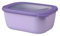 Mepal - Bol multi-usage rectangulaire Cirqula - Nordic lilac – capacité 1500 ml - couvercle amovible - incassable - étanche – stockage au congélateur, stockage à froid – passe au lave-vaisselle