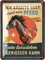 LANOLU Retro Blechschild Pferde Schild - Geschenke für Pferdeliebhaber und Reiter - Boxenschilder mit Spruch, Bauernhof Dekoration und Farm Dekor - vintage Metallschild 15x20cm