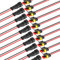 FRIUSATE 2 Polig Kabel Steckverbinder Stecker, 10 Paar wasserdicht Kabelverbinder, Schnellverbinder, Stecker Kabel mit Kabel für Auto, LKW, Kajak, Boot, Roller, Motorrad