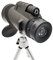 Telescopio monocular de 80 x 100 con superzoom prisma de cristal espía gran angular HD telescopio de mano con trípode para teléfono para acampar (tamaño: con trípode)