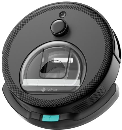 LEFANT M330Pro Robot Aspirapolvere Lavapavimenti con Mappatura, Aspirazione 5000Pa,Navigazione dToF,Zone virtuali,Aggiramento Ostacoli PSD,150 min,Robot Lavapavimenti Connesso Tramite Alexa/APP/WiFi