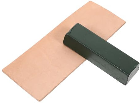 Gadpiparty 2stücke Teiliges Schärfset Abziehblock Und Polierpaste Effizientes Schärfen Für Küchenmesser Und Holzwerkzeuge Inklusive Hochwertiger Poliermittel Und Langlebigem Strop