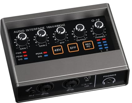 MALSSE Superior Sound Card For Sound Recordings In Any Environment Longevity