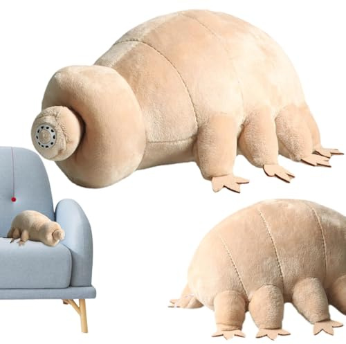 Tardigrade Plüschtier – Plüsch, weiches Plüschtier für Meereskreaturen, 9,8 Zoll | Langlebiges, waschbares Design, niedliches Targrad, Schlafzimmerdekoration, Pep