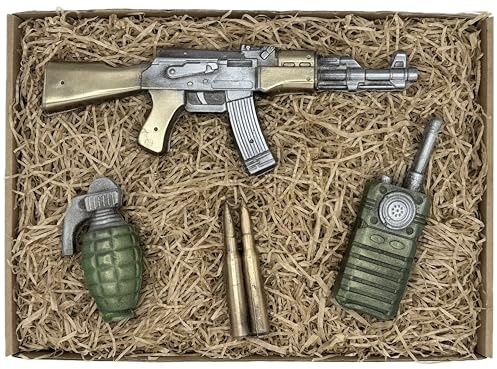 Soldaten Geschenk Schokolade Set – Militär Geschenk für Soldat, Geburtstag, Weihnachten