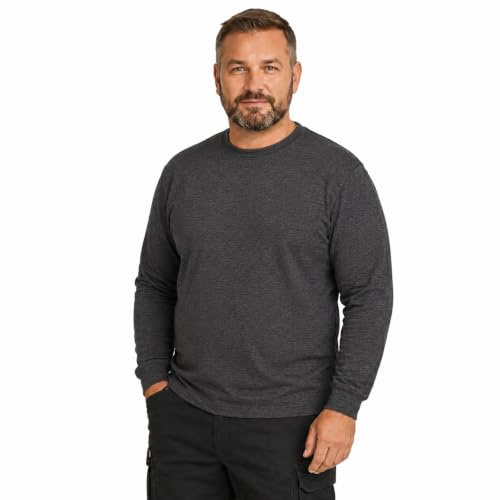 Pro RTX - Sweat Unisexe de Travail à Manches Longues | Sweat-Shirt Confortable Pour Homme et Femme | T-Shirt Pour la Vie Quotidienne