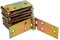 KOTARBAU® 10 Bisagras de acero inoxidable para muebles, 100 x 25 mm, Bisagra de libro, Nudo enrollado, Conector, Bisagra plegable de doble hoja, Bisagra multiuso para cajas, Galvanizada, 10 unidades