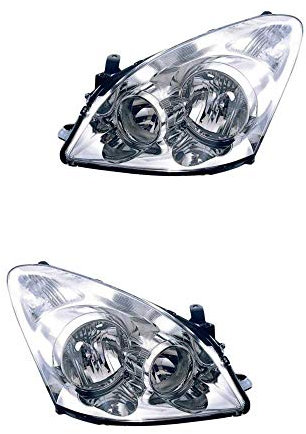 Halogen Scheinwerfer Set links & rechts Hauptscheinwerfer Frontscheinwerfer HB3/HB4 für Model Corolla Verso ZER_ ZZE_ R1_