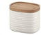 Guzzini - Tierra, Pot S avec Couvercle, Fabriqué à partir de Matériaux Recyclables - Blanc Lait, 12.3 x 9.4 x h 11 cm | 500 CC - 181801156