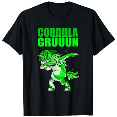 Cordula Grün Kostüm Fasching Karneval Dabbing T-Shirt