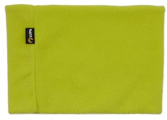 LUPA Cache-cou en polaire double couche fait main canadien pour enfants, Citron vert, L