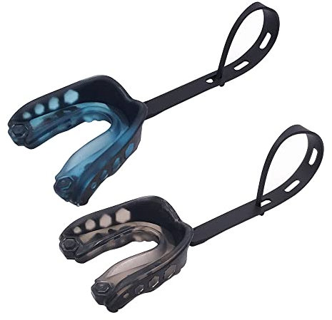 Fdeety Hochwertiger Sport Mundschutz Für Boxen Basketball Fußball Eishockey Und Taekwondo Doppelpack Atmungsaktiv Und Komfortabel Idealer Schutz Für Intensive Sportarten(M)