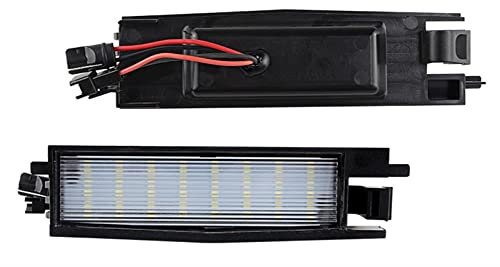 HOHMI 1 Pair Fit For Toyota Auris Aygo Avalon Corolla Yaris Solara Camry Rav4 Vanguard Scion License Plate Light Number Plate Lamp
