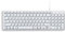 Perixx PERIBOARD-333MW -Kabelgebundene USB-Tastatur mit Weiße Hintergrundbeleuchtung - Scherentasten mit großer Schrift - Größe 36.1 x 11.6 x 2.1 cm US Layout………