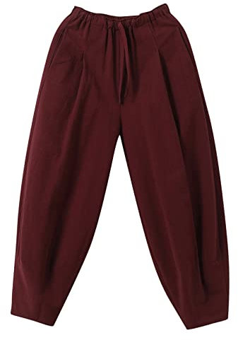 Herren-Overall mit Knopfleiste, Baumwolle, mehrere Taschen, Shorts, modische Hose Langlaufski Hose Herren Jogginghose Herren Baggy Anzughose Herren Stretch Herren Outfit Sommer